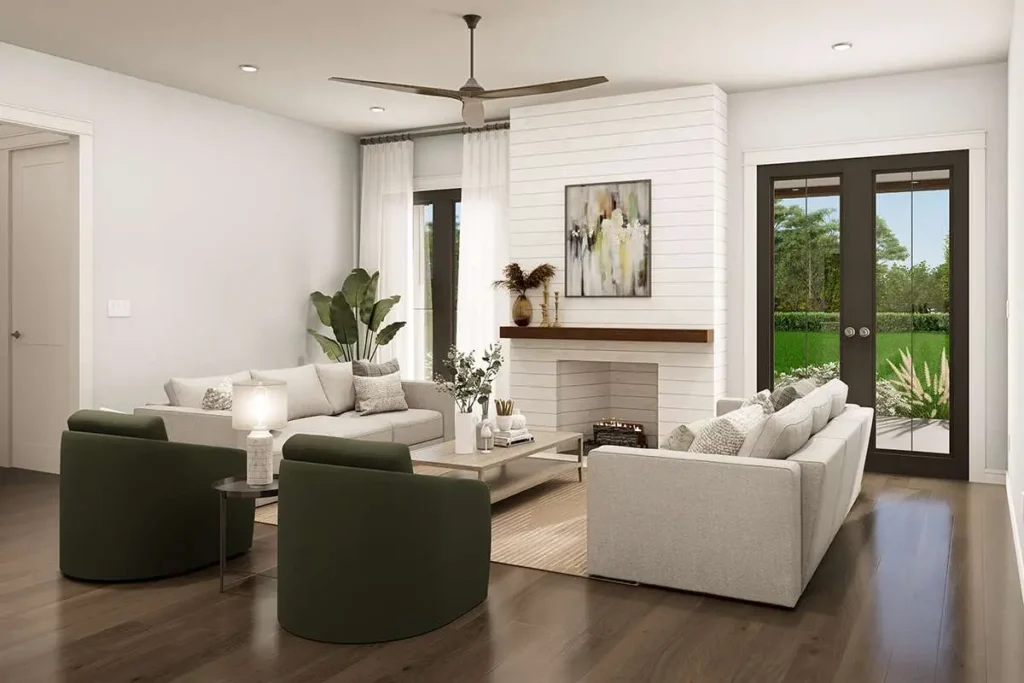 Blackwood Farmhouse Living Room