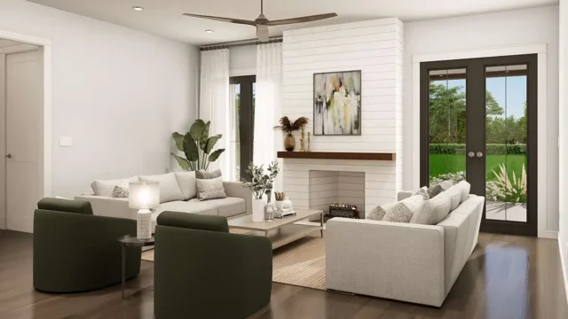 Blackwood Farmhouse Living Room