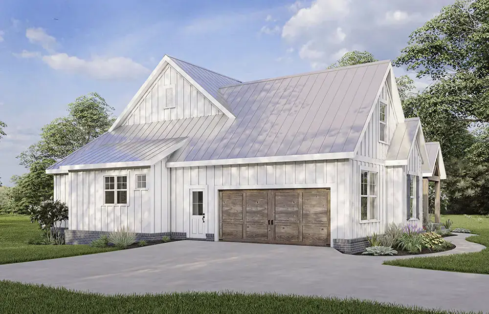 Countryside Manor Side View