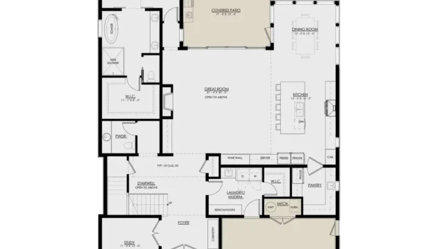 European-style home with white stucco exterior and elegant architectural details